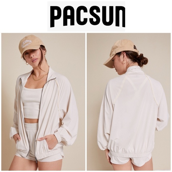 PacSun Jackets & Blazers - PAC 1980 Active Piping Track Jacket